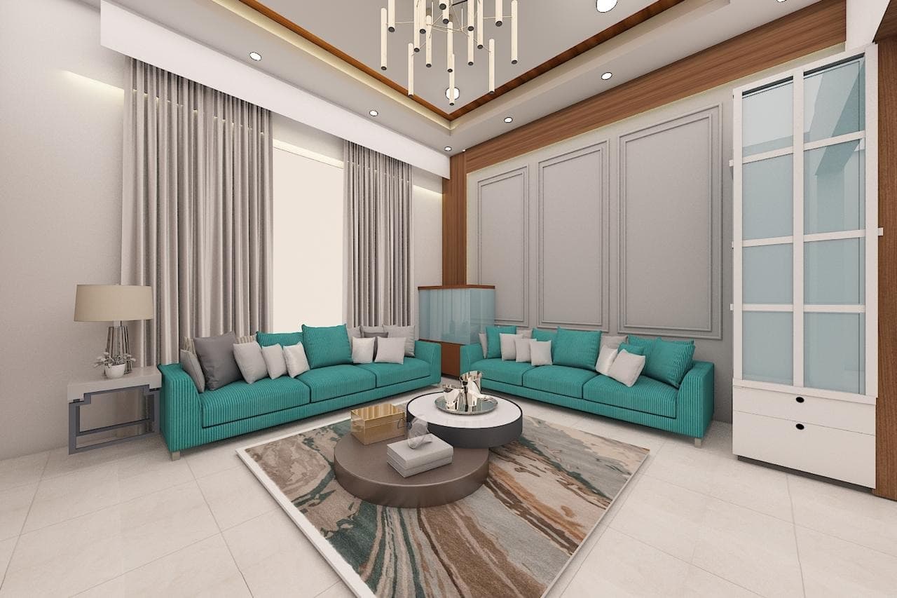 The Aranya Residence architectural space in Arera Colony, Bhopal